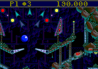 Sonic Spinball (Japan) In game screenshot